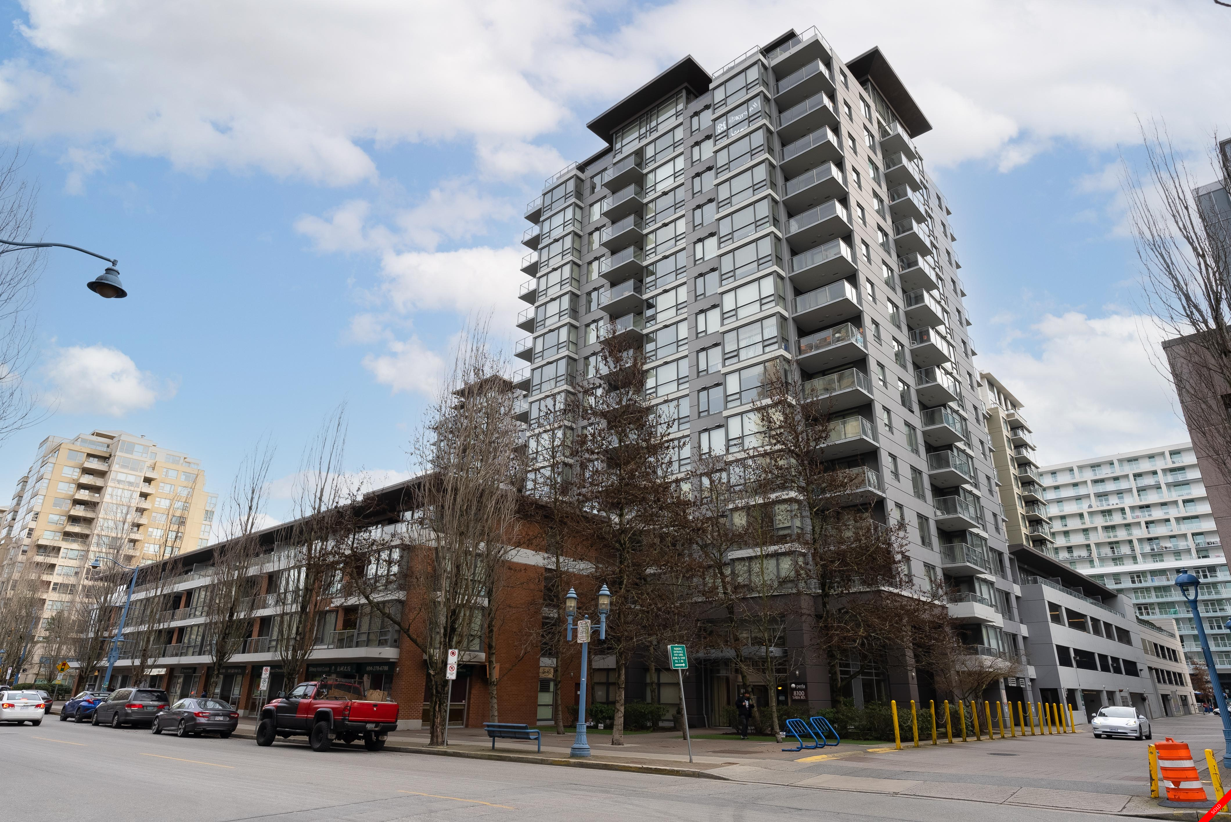 Brighouse Condo for sale: Perla 1 bedroom 591 sq.ft. (Listed 2023-02-27)
